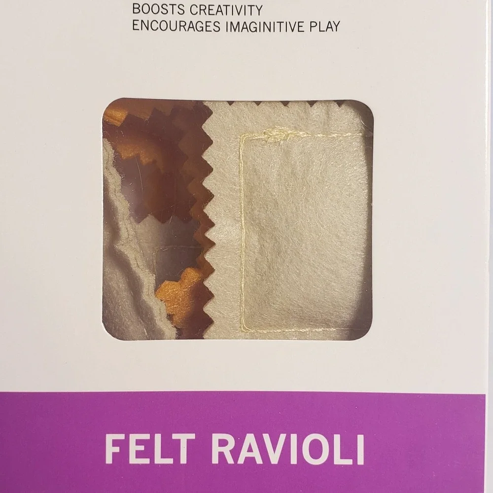 Antsy Pants Ravioli Play Pretend Food - 10 Felt Ravioli - New